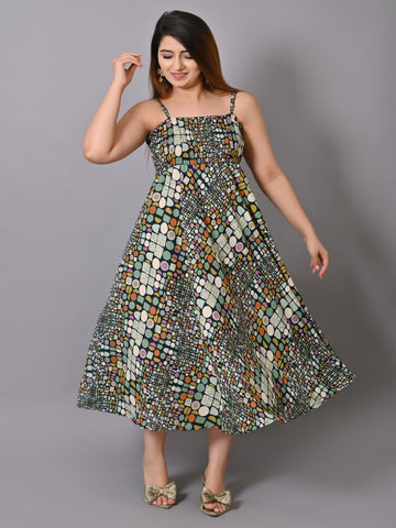 Multicoloured Maxi Dress