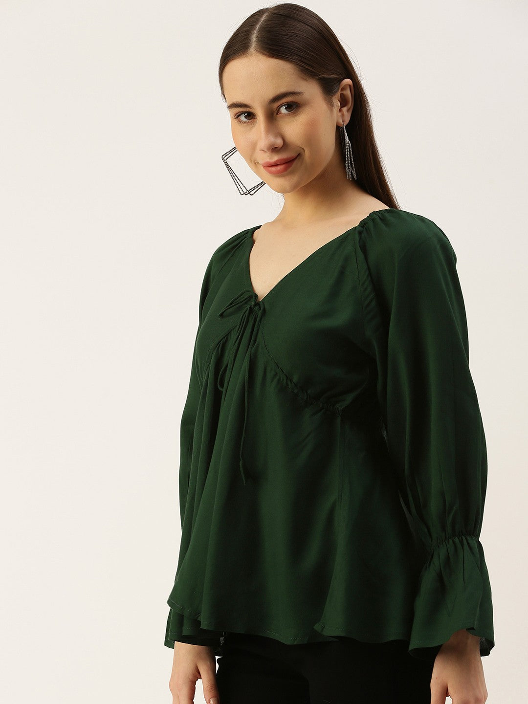 V- Neck Empire Top