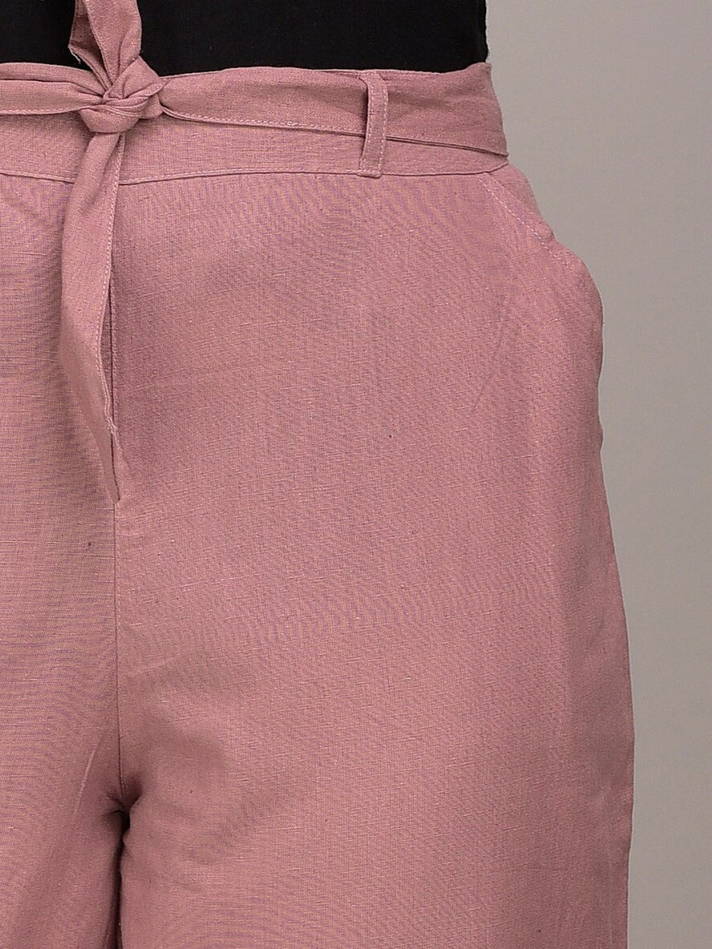 Women Orange Slim Fit Trousers