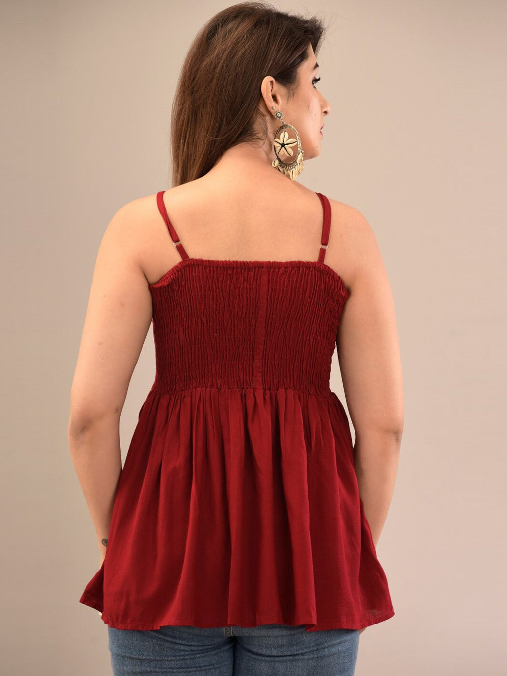 Maroon Empire Top