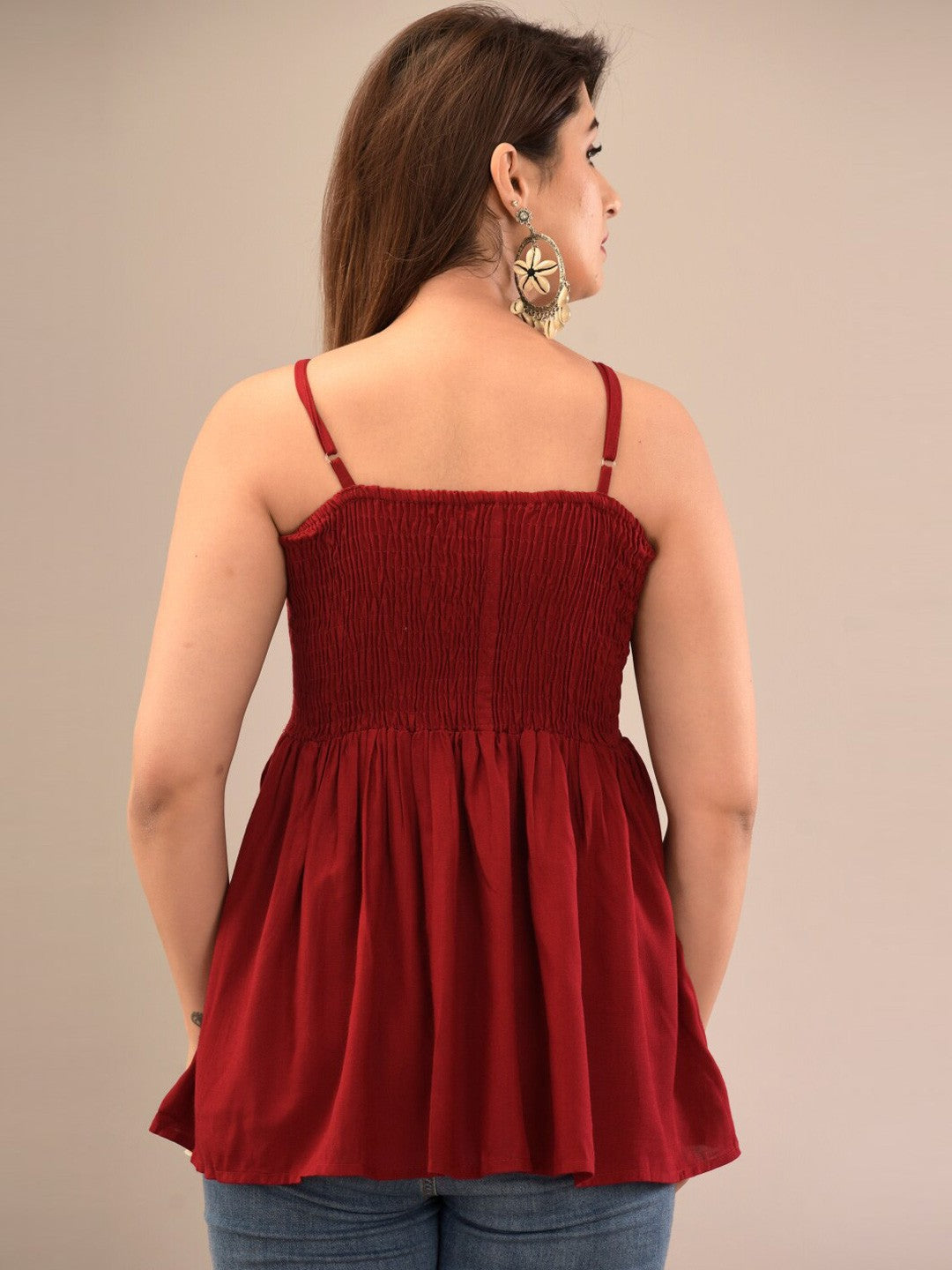 Maroon Empire Top