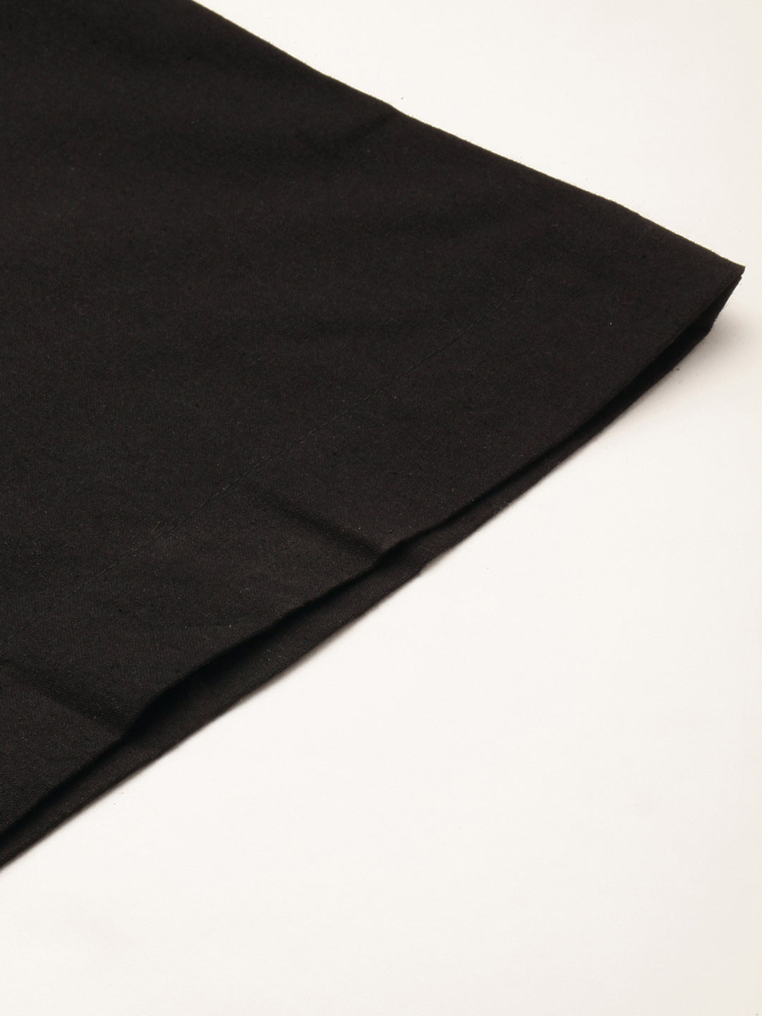 Women Regular Fit BLACK Pure Cotton Trousers