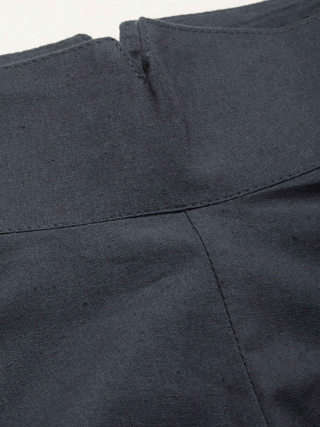 Women Regular Fit GREY Pure Cotton Trousers