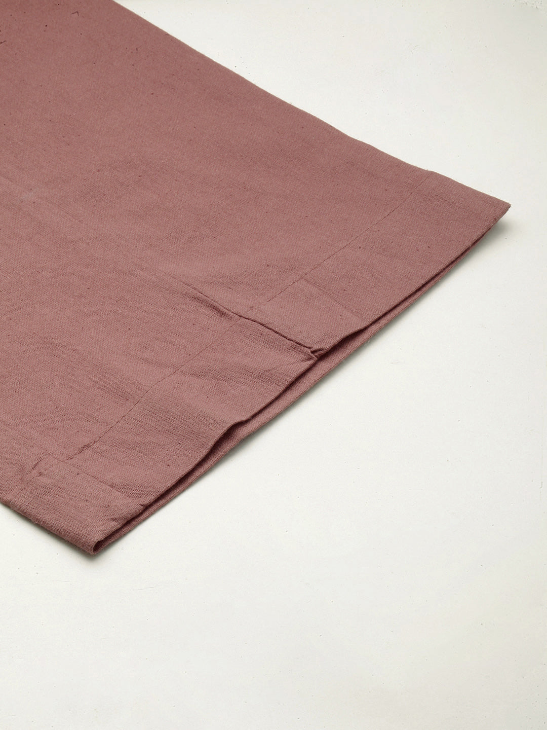 Women Regular Fit RUST Pure Cotton Trousers