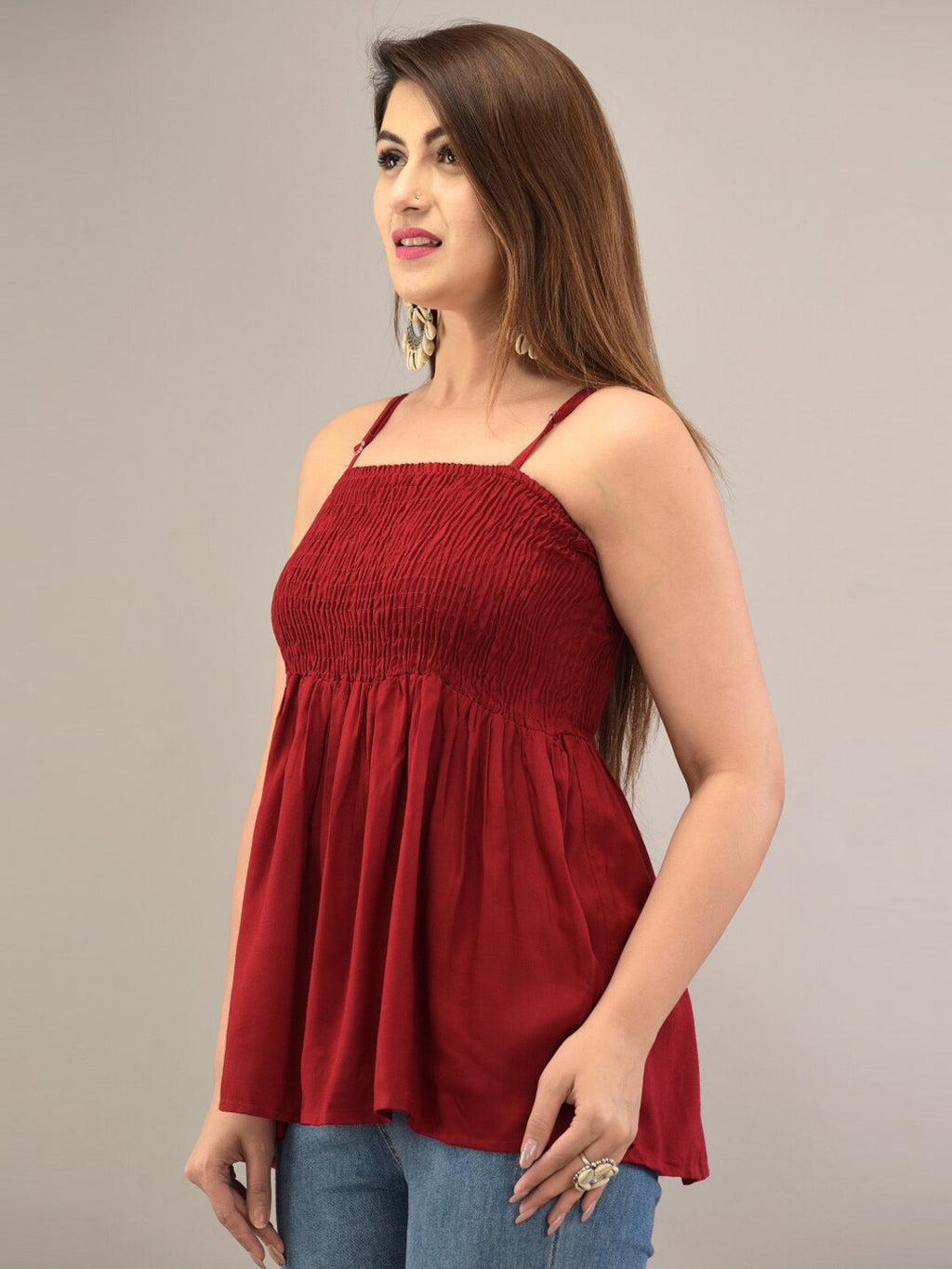 Maroon Empire Top
