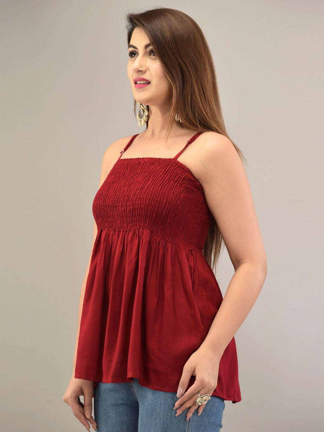 Maroon Empire Top