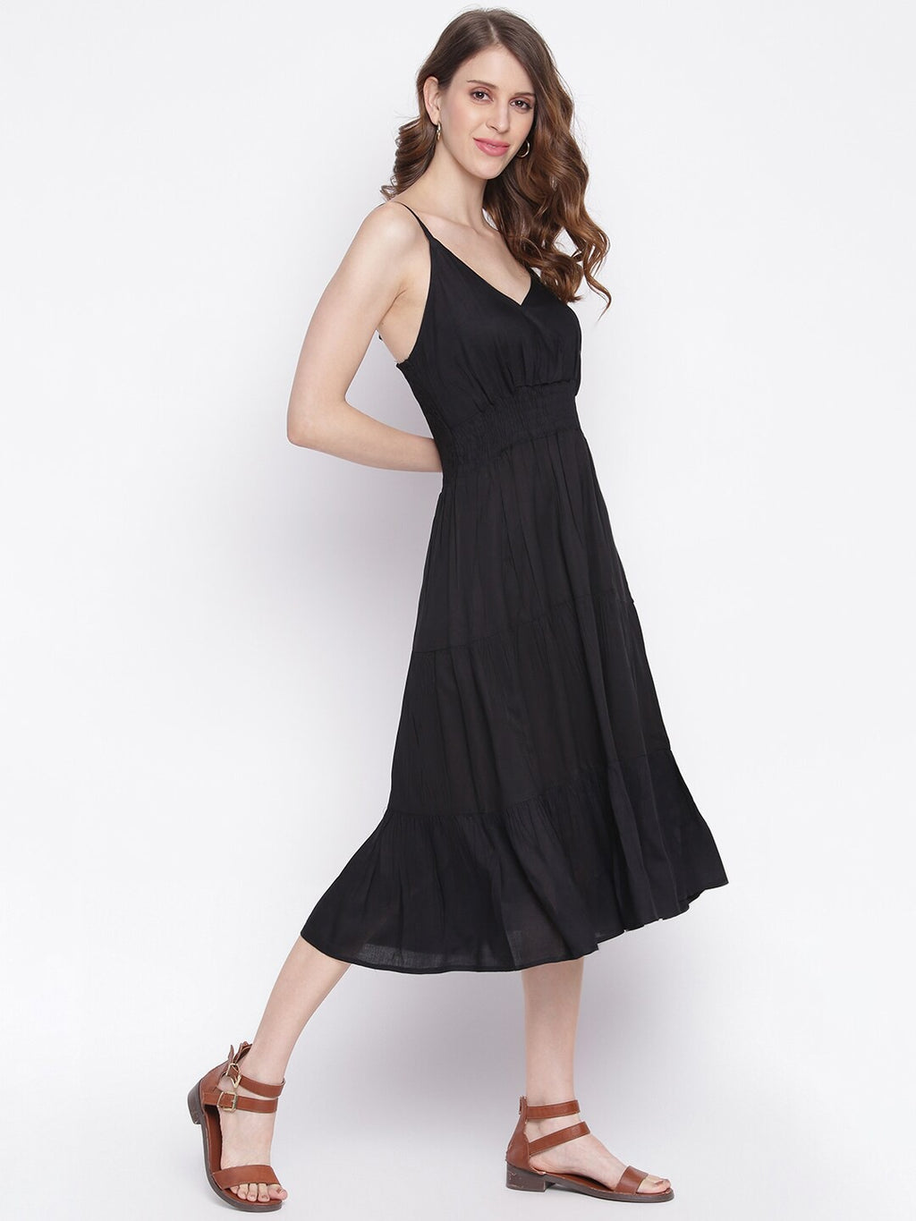 Black Midi Dress