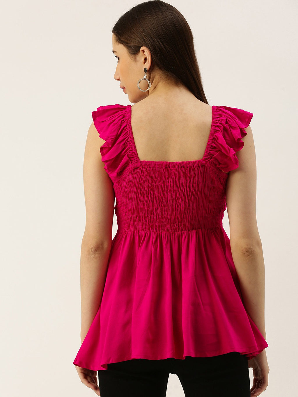 Sweetheart Neck A-Line Top