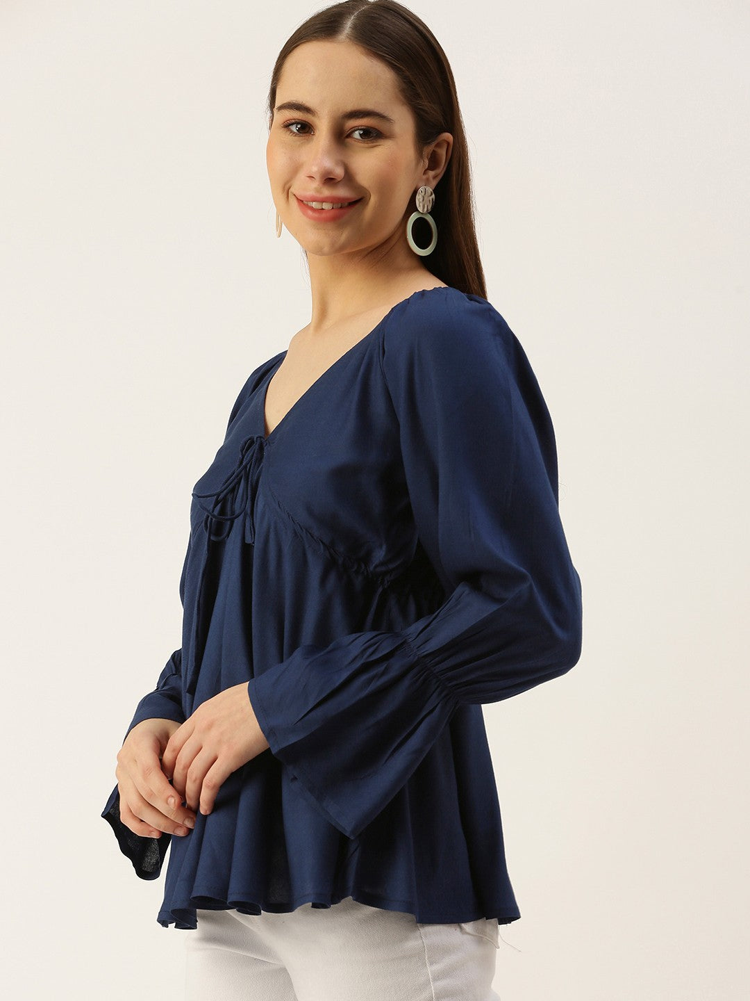 V-Neck A-Line Top
