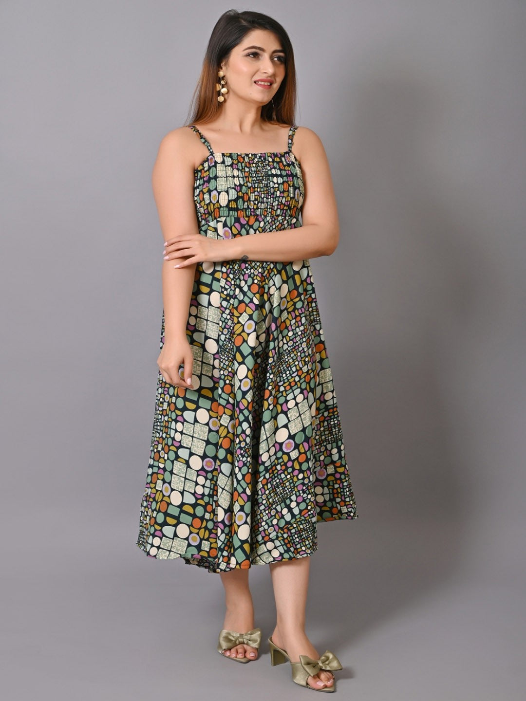 Multicoloured Maxi Dress