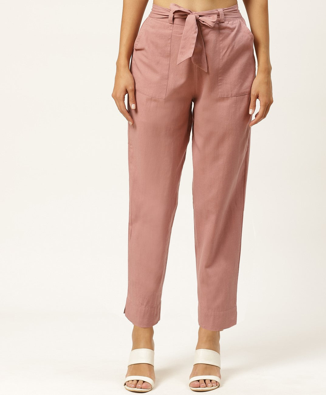 Women Regular Fit onion Cotton Blend Trousers