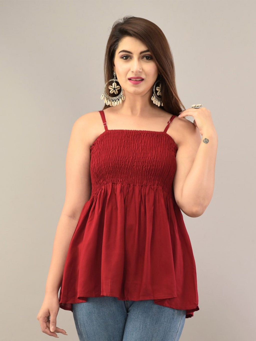 Maroon Empire Top