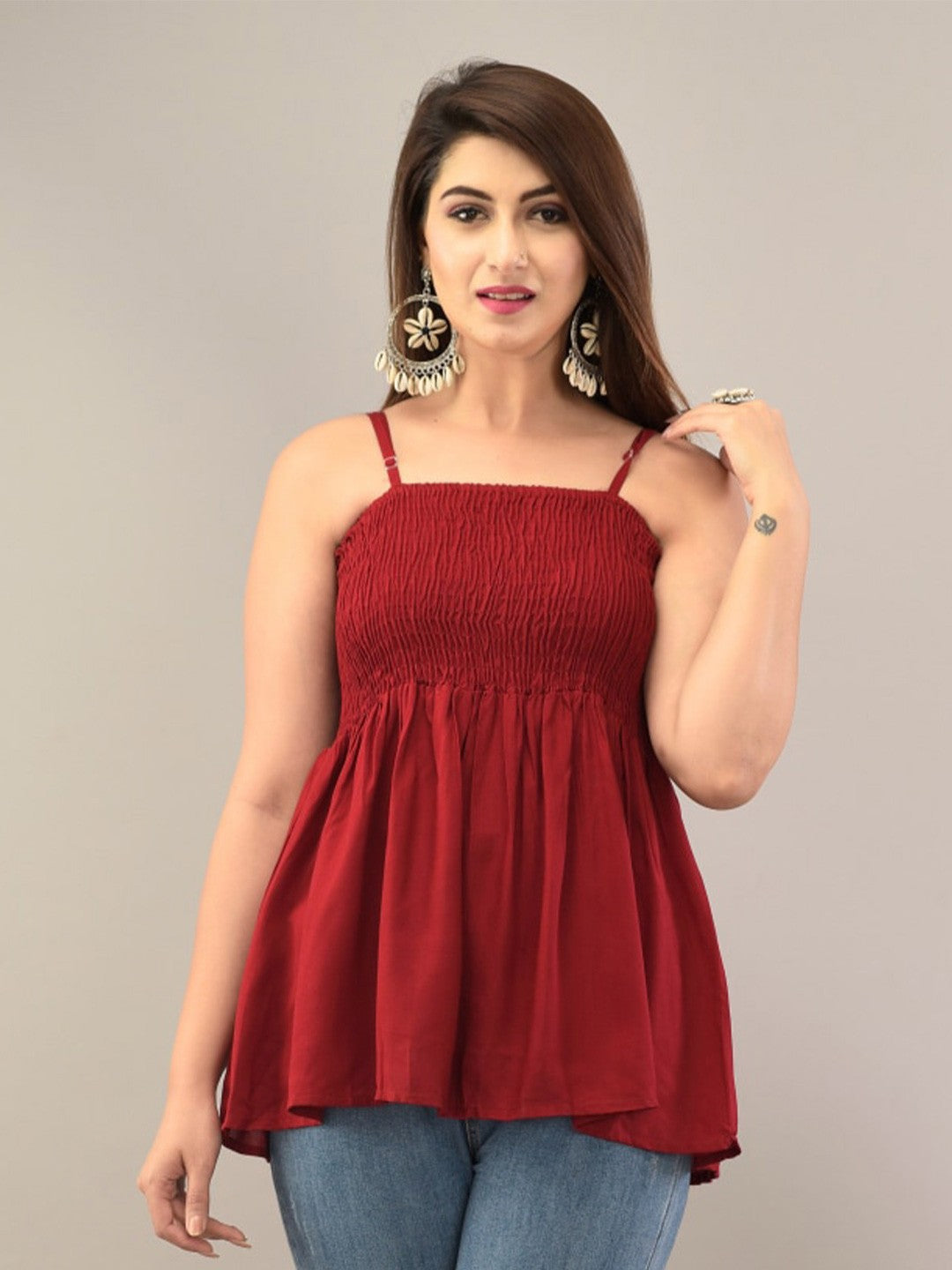 Maroon Empire Top