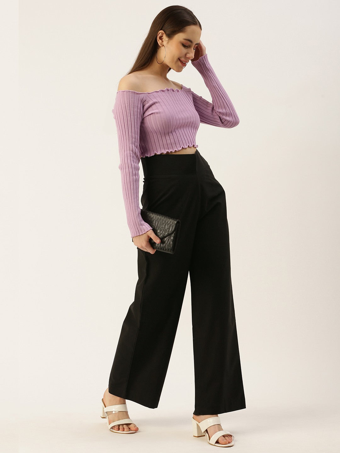 High-Rise Trousers