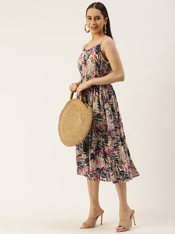 Floral Midi Dress