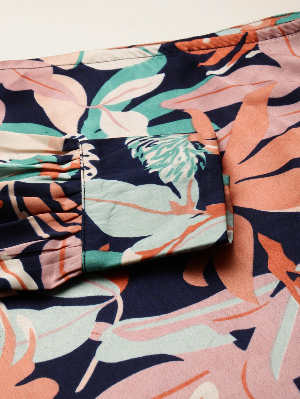 Floral Print One Shoulder Top
