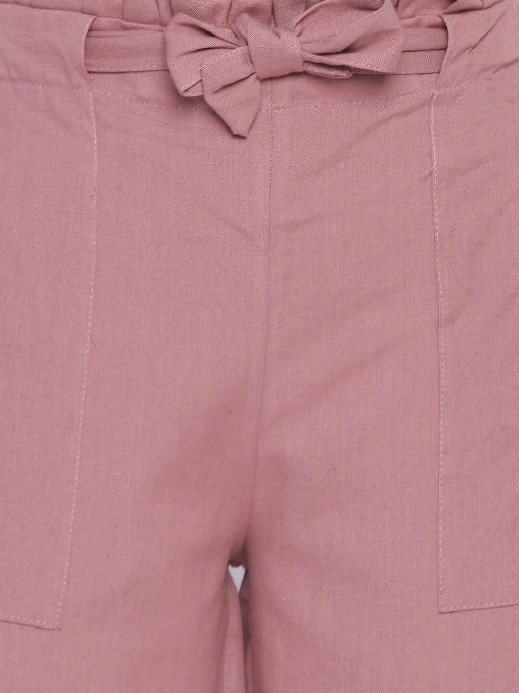 Women Orange Slim Fit Trousers